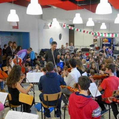 Mini Concert Orchestre L'Aquila Salle Don Bosco Novembre 2014